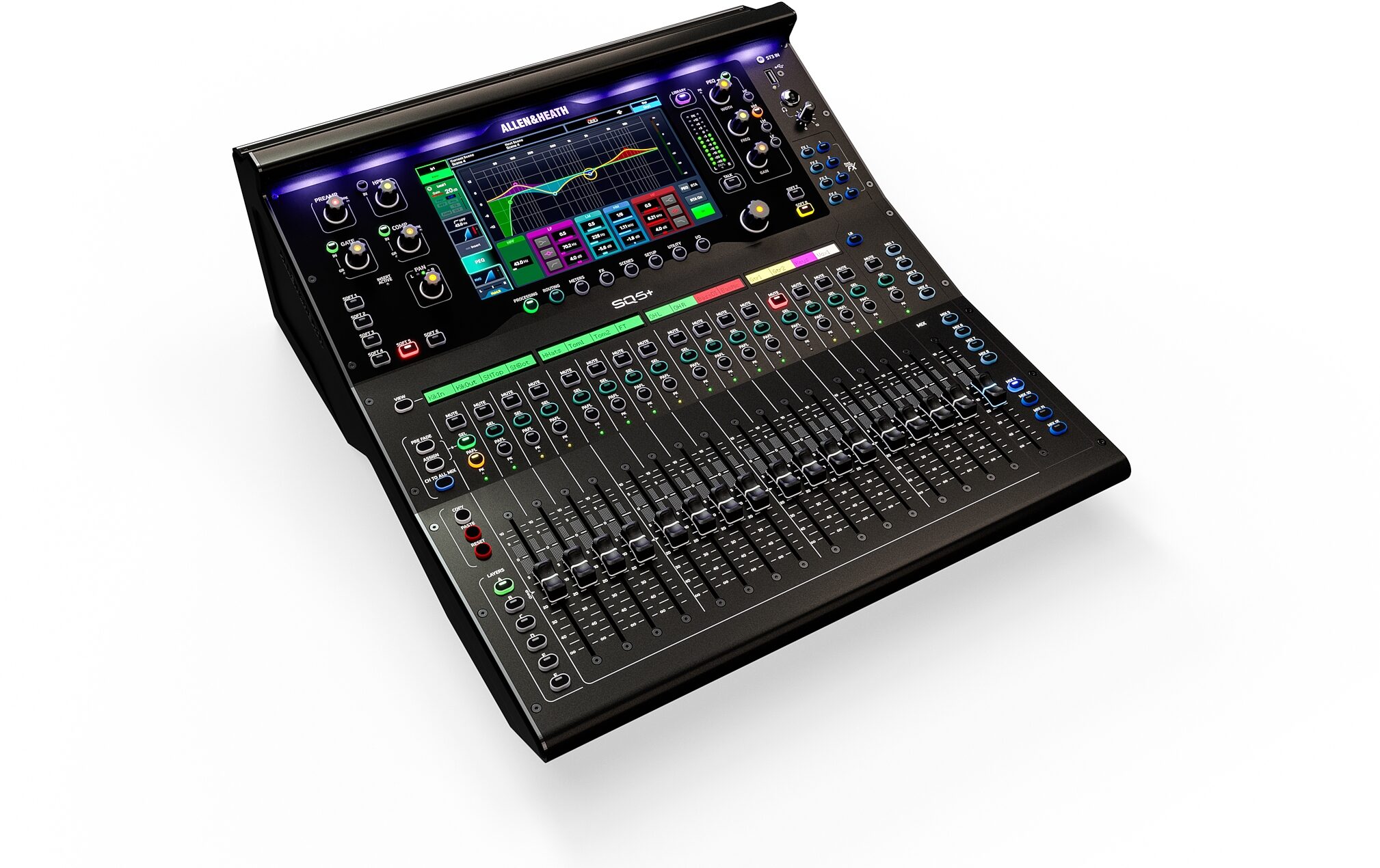 Allen and Heath SQ5 Plus 48-Channel Digital Mixer | zZounds