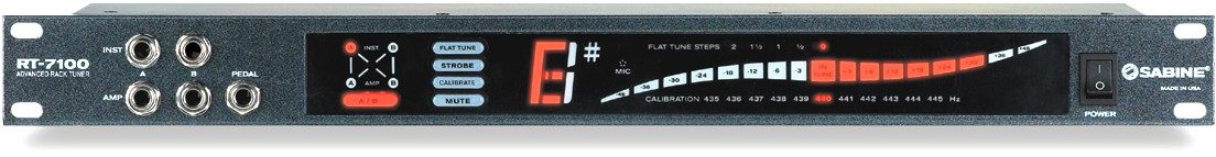 Sabine RT7100 Chromatic Rackmount Tuner, Main