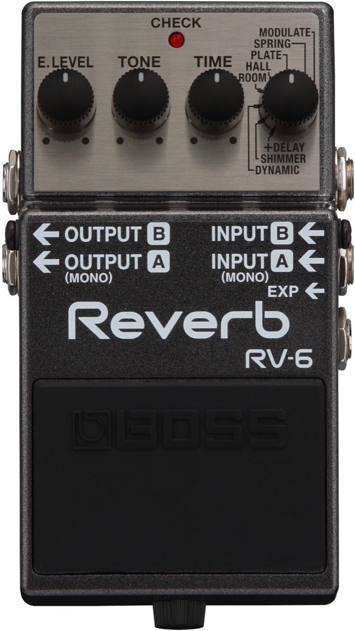 Boss RV-6 Digital Reverb Pedal