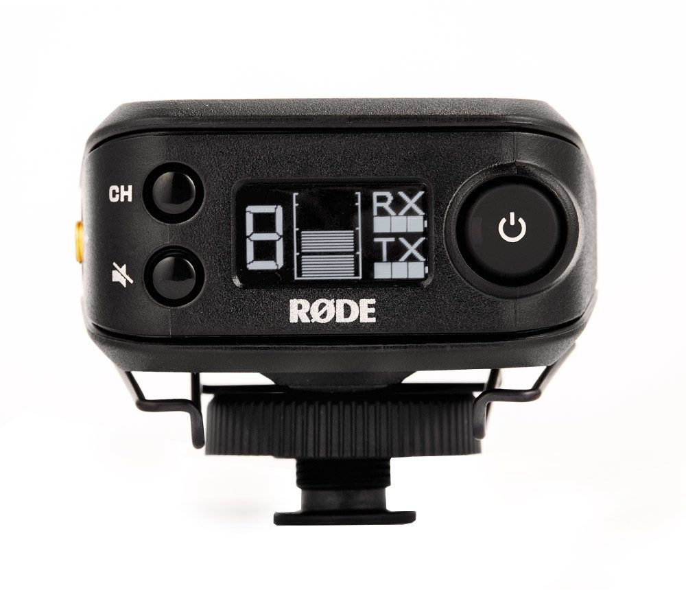 Rode RodeLink RX-CAM Camera-Mounted Wireless Receiver, Top