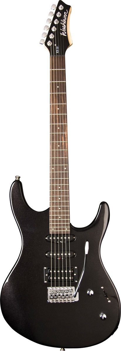 Washburn RX10B Electric Guitar and Accessory Package, Guitar