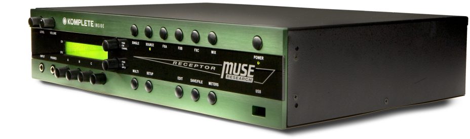 Muse Research Receptor with Komplete Inside Rack Synthesizer 