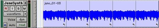 Digidesign Pro Tools LE Upgrade, Region Looping