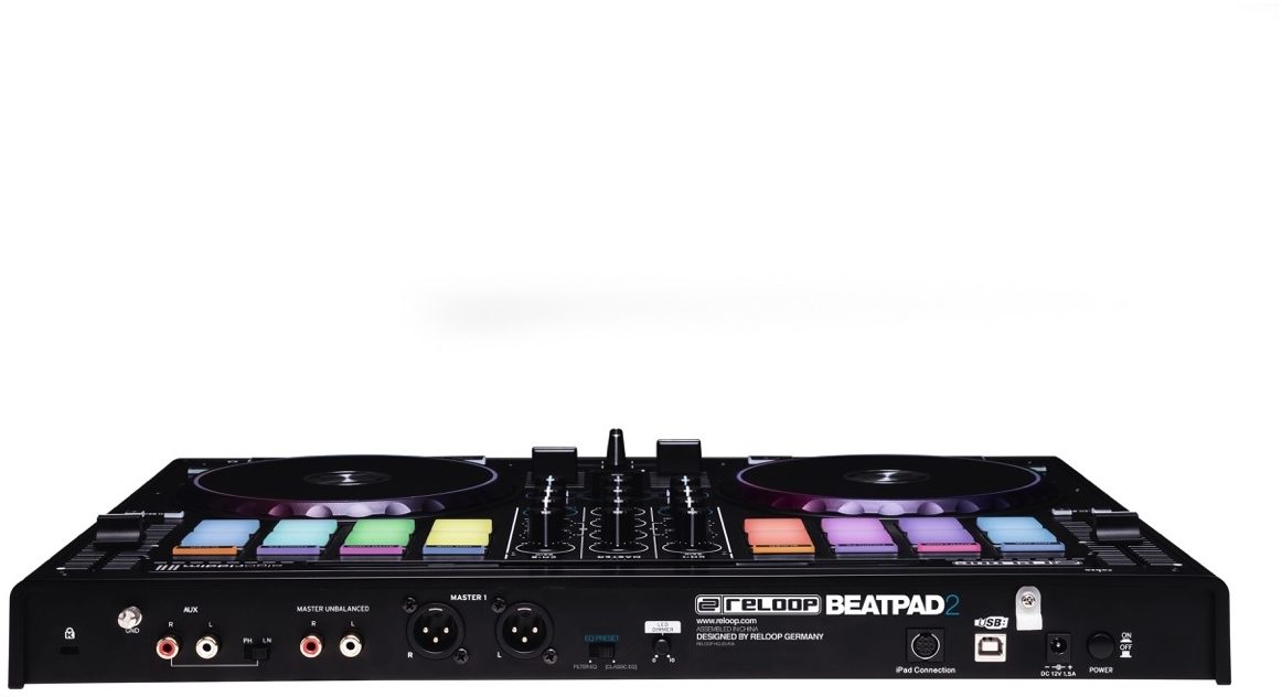 Reloop Beatpad Professional 4-Channel DJ Controller for iPad, Mac and PC