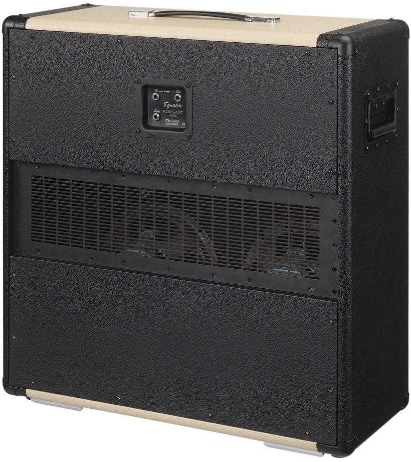 Egnater Renegade 410X Extension Guitar Speaker Cabinet (260 Watts, 4x10"), Rear Open