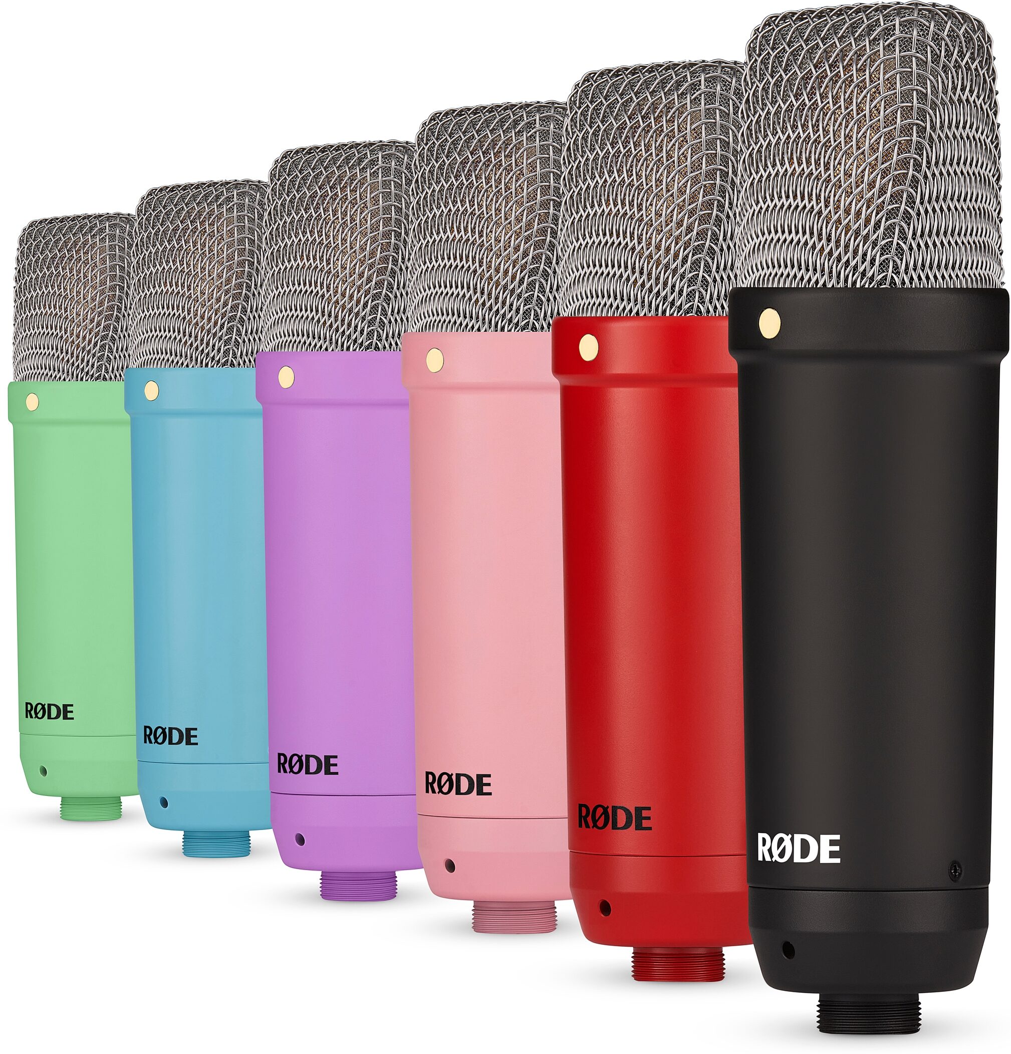 Rode NT1 Signature Series Studio Condenser Microphone, Pink, Open Box (Like New), Family