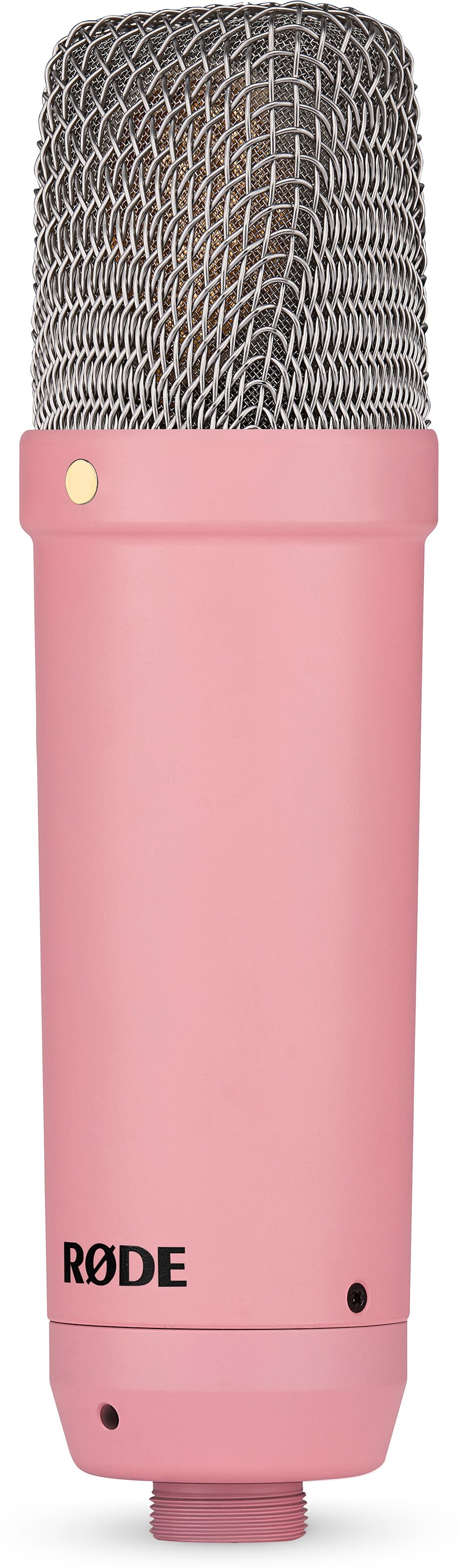 Rode NT1 Signature Series Studio Condenser Microphone, Pink, Open Box (Like New), Mic Angle
