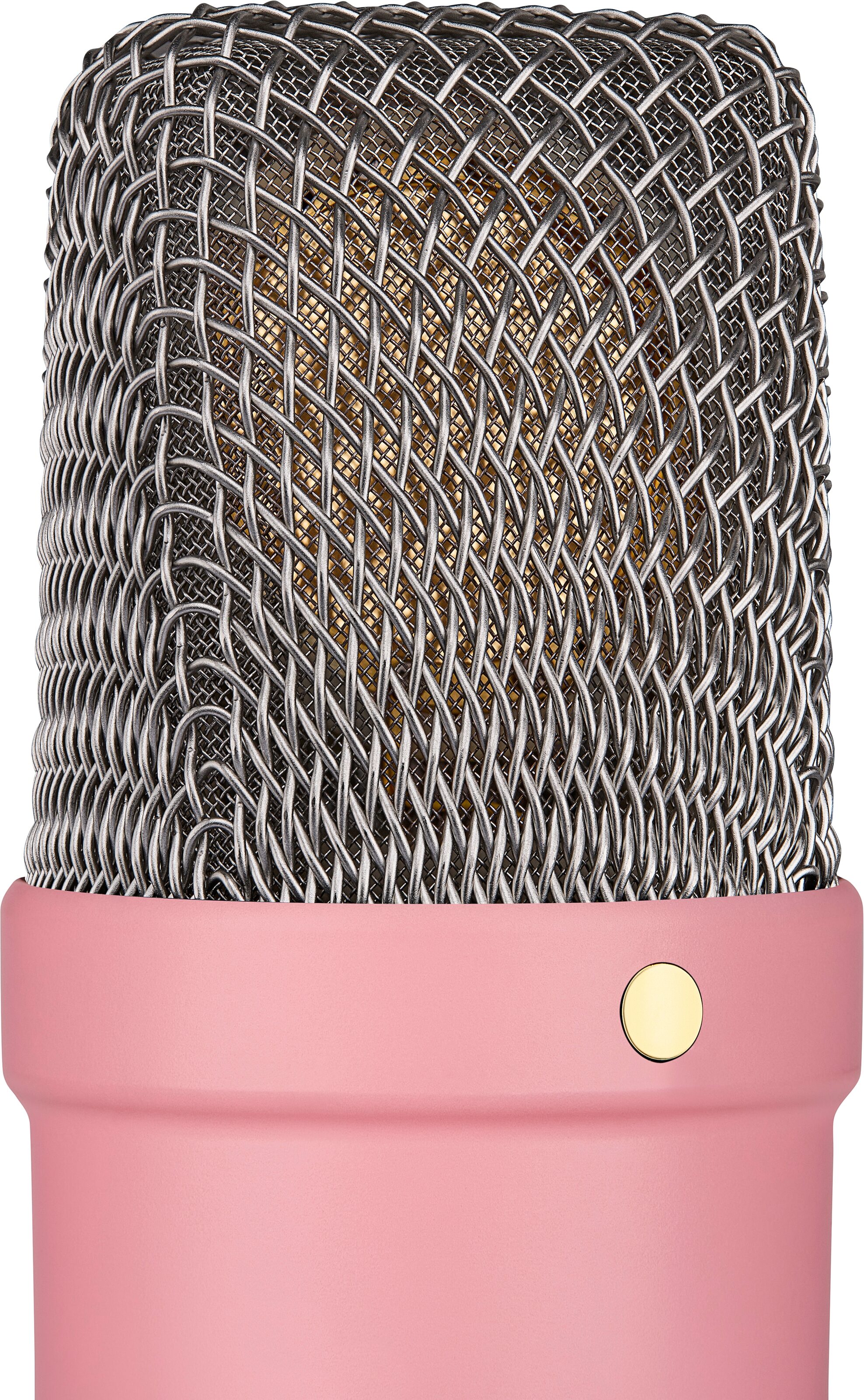 Rode NT1 Signature Series Studio Condenser Microphone, Pink, Open Box (Like New), Capsule Detail