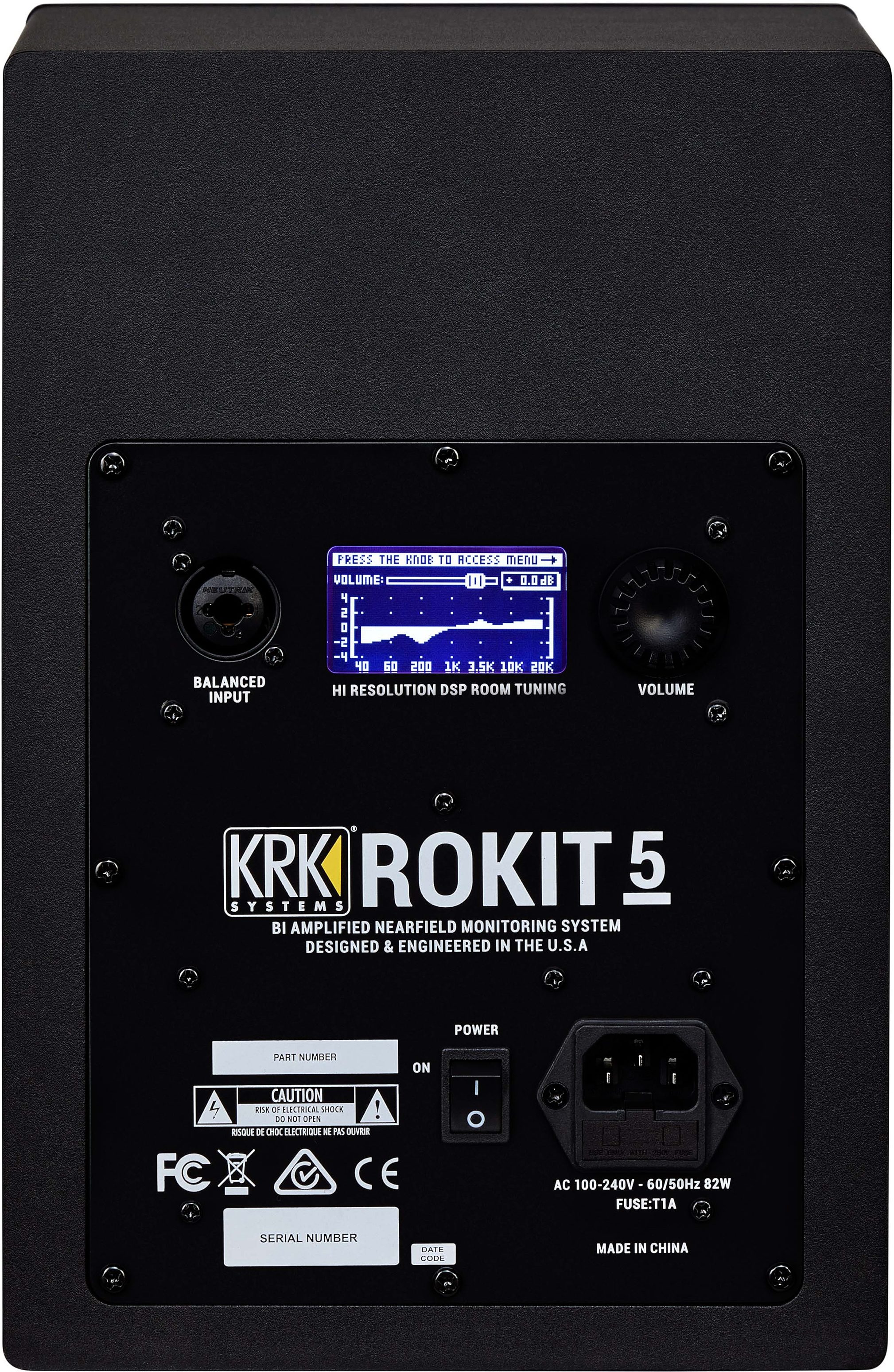 KRK RP5G4 Rokit 5 Generation 4 Powered Studio Monitor | zZounds