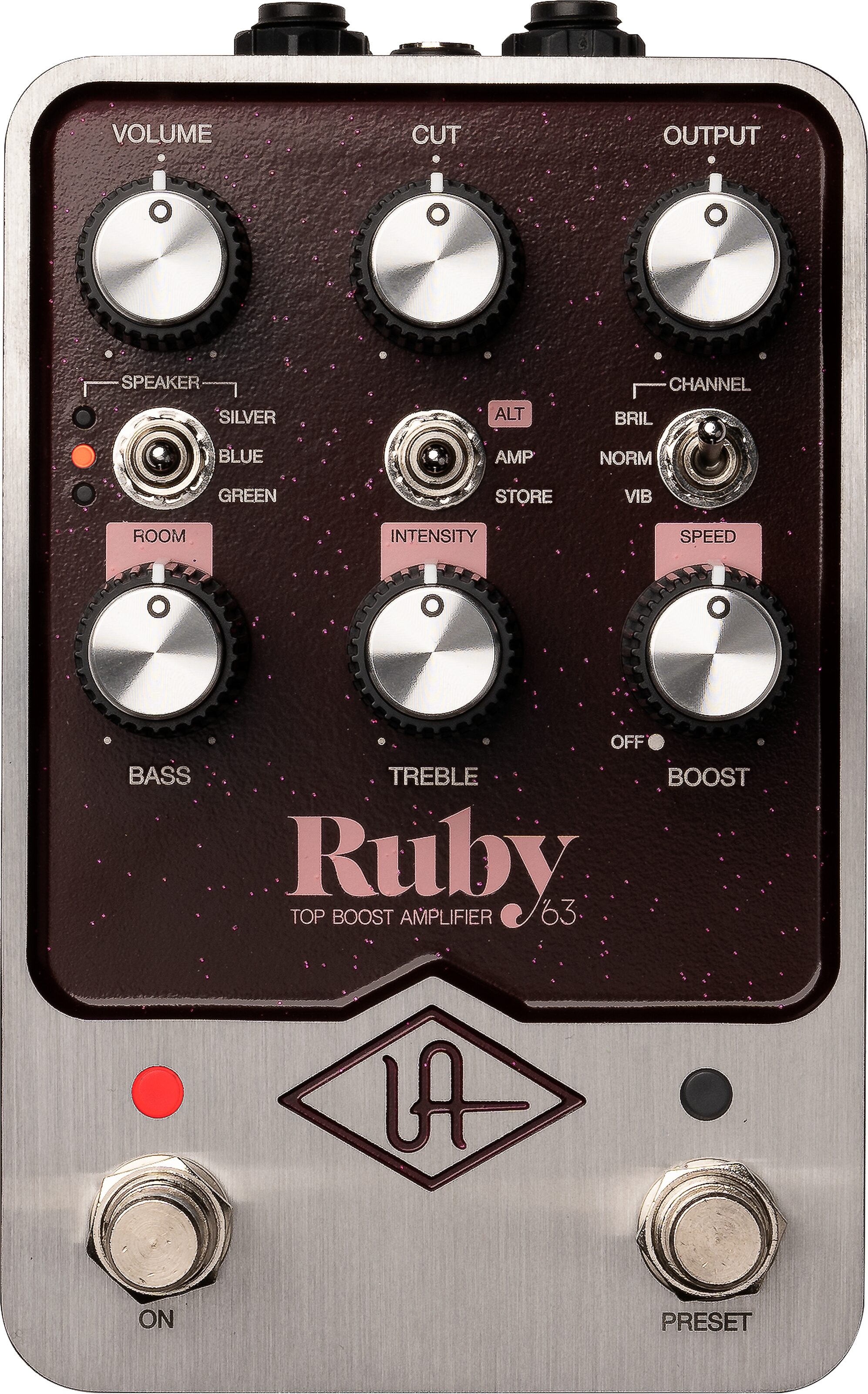 Universal Audio Ruby '63 Top Boost Amplifier Pedal