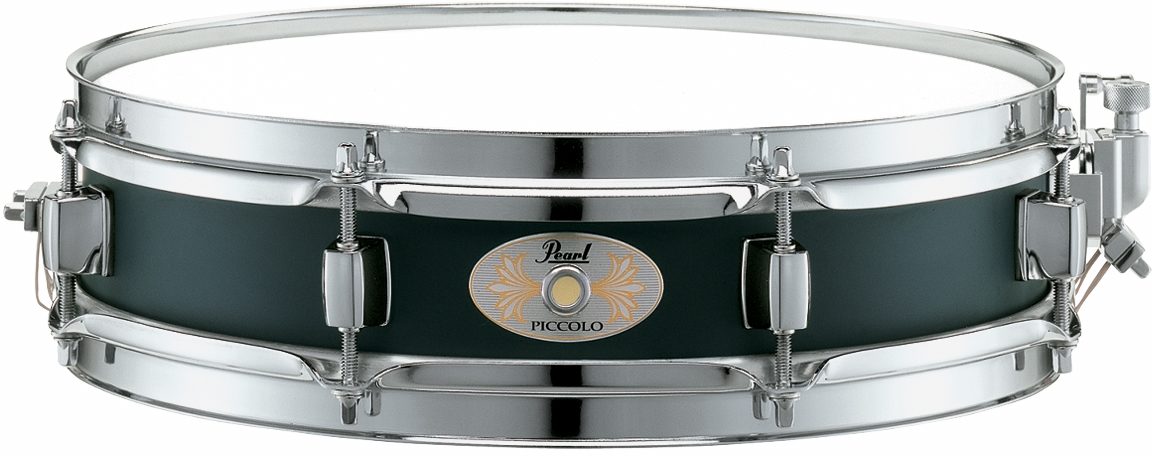 Pearl S1330B Black Steel Piccolo Snare