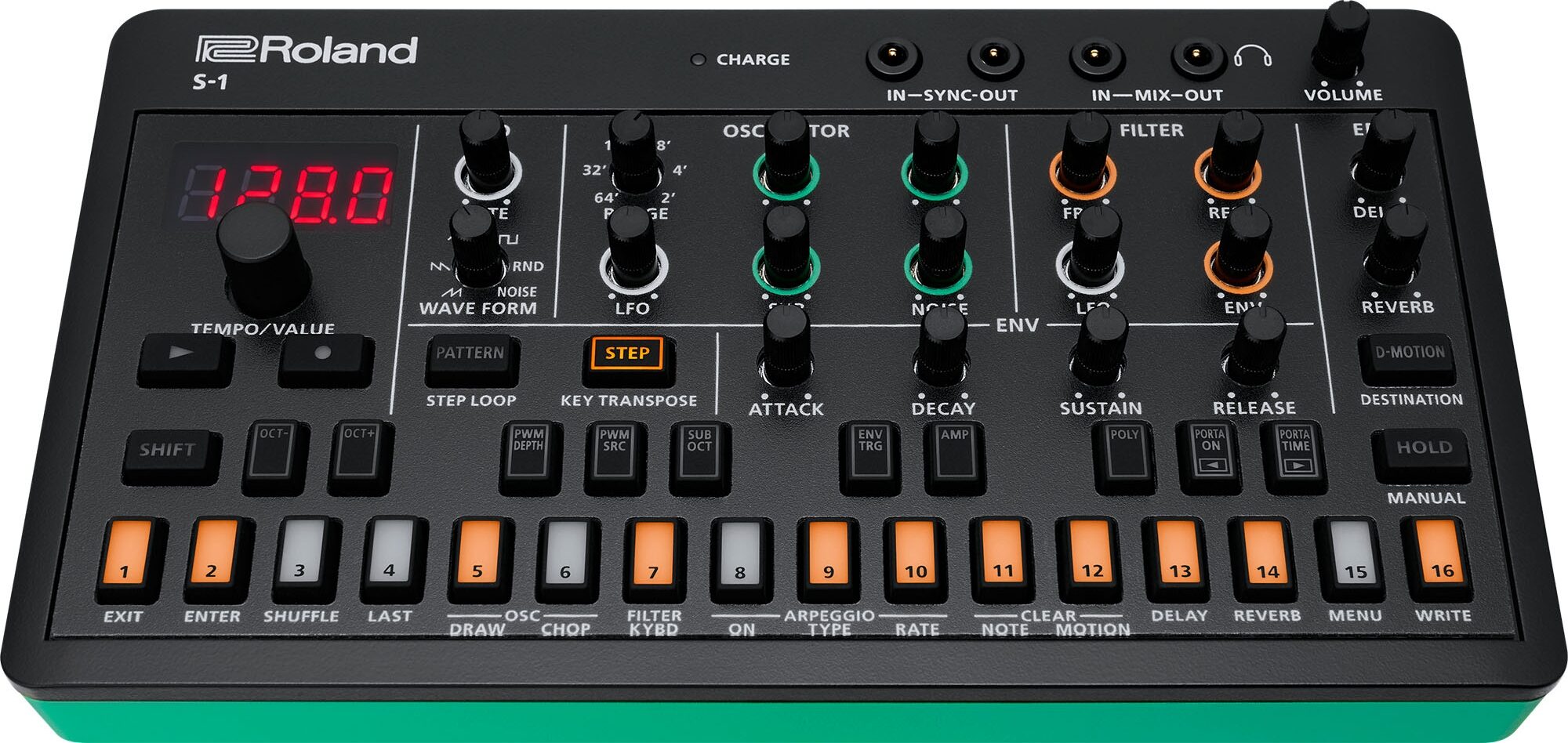 Roland Compact AIRA S-1 Tweak Desktop Polyphonic Synthesizer