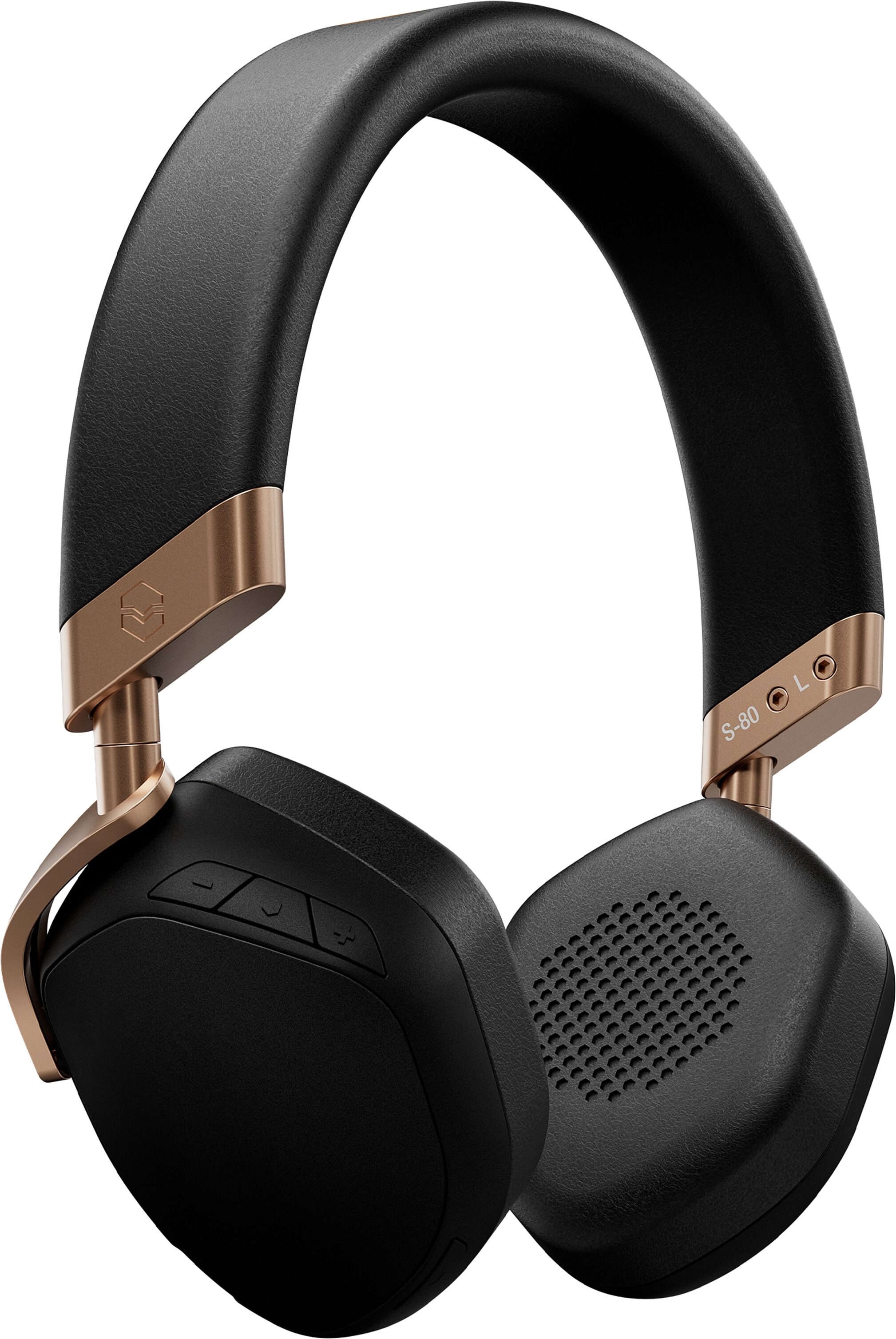 V-Moda S-80 Wireless Bluetooth Headphones, Action Position Back