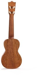 Martin SO Mahogany Ukulele (with Gig Bag), Back