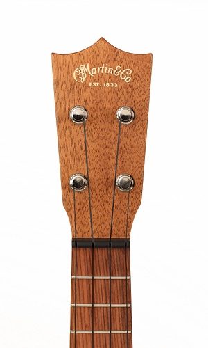 Martin SO Mahogany Ukulele (with Gig Bag), Headstock