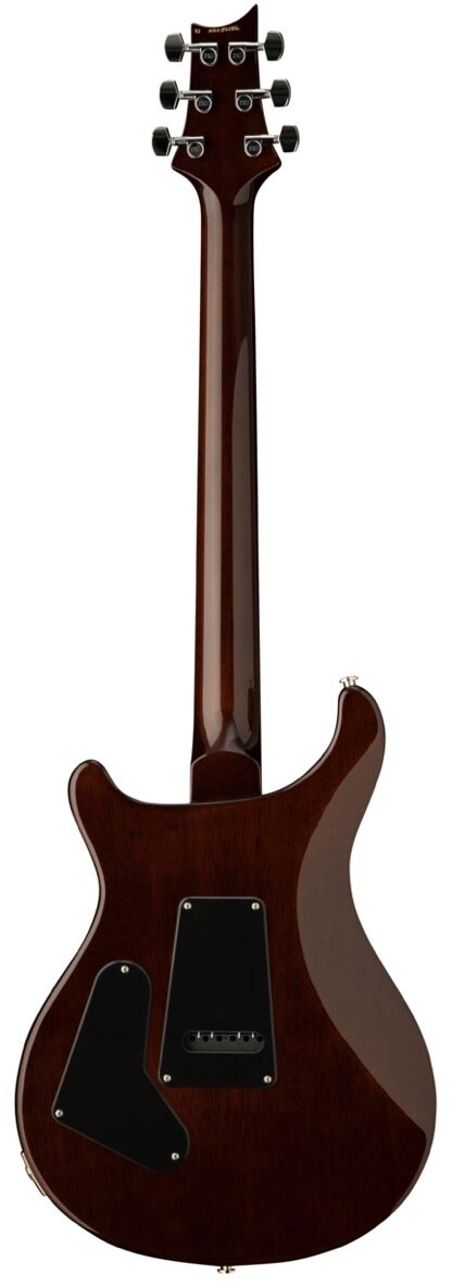 PRS Paul Reed Smith S2 Custom 24 Gloss Pattern Thin Electric Guitar (with Gig Bag), Black Amber, view