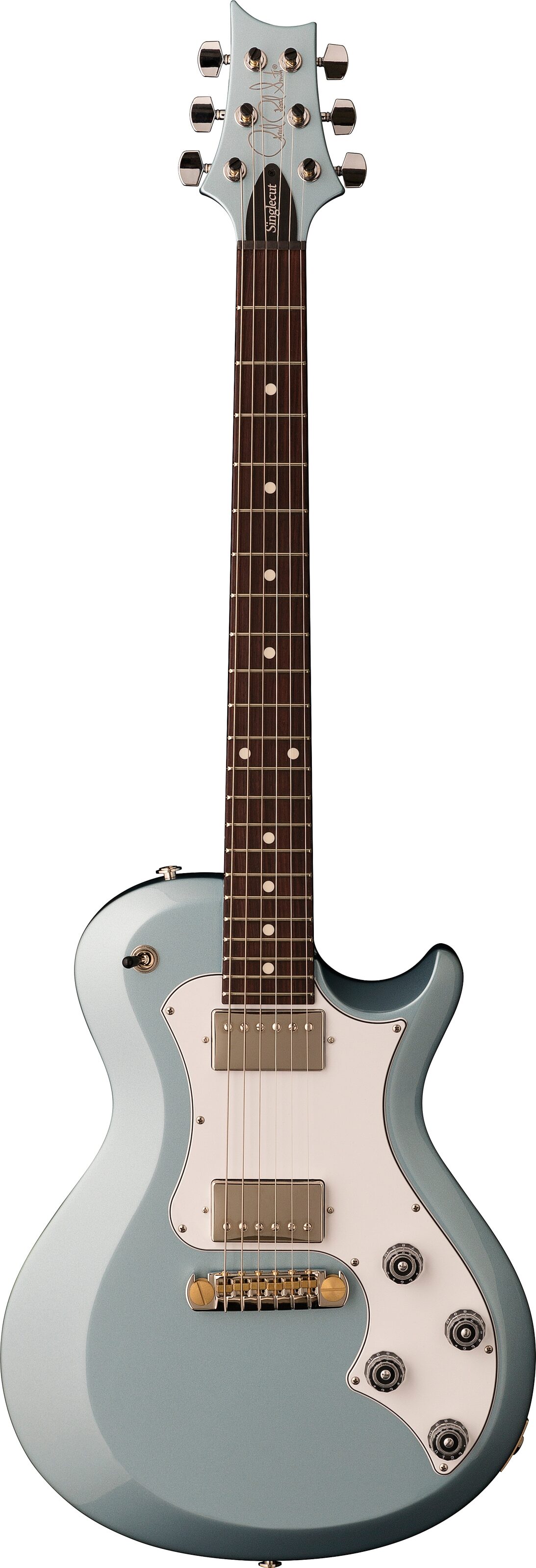 PRS Paul Reed Smith S2 Singlecut Standard Electric Guitar (with Gig Bag), Action Position Back