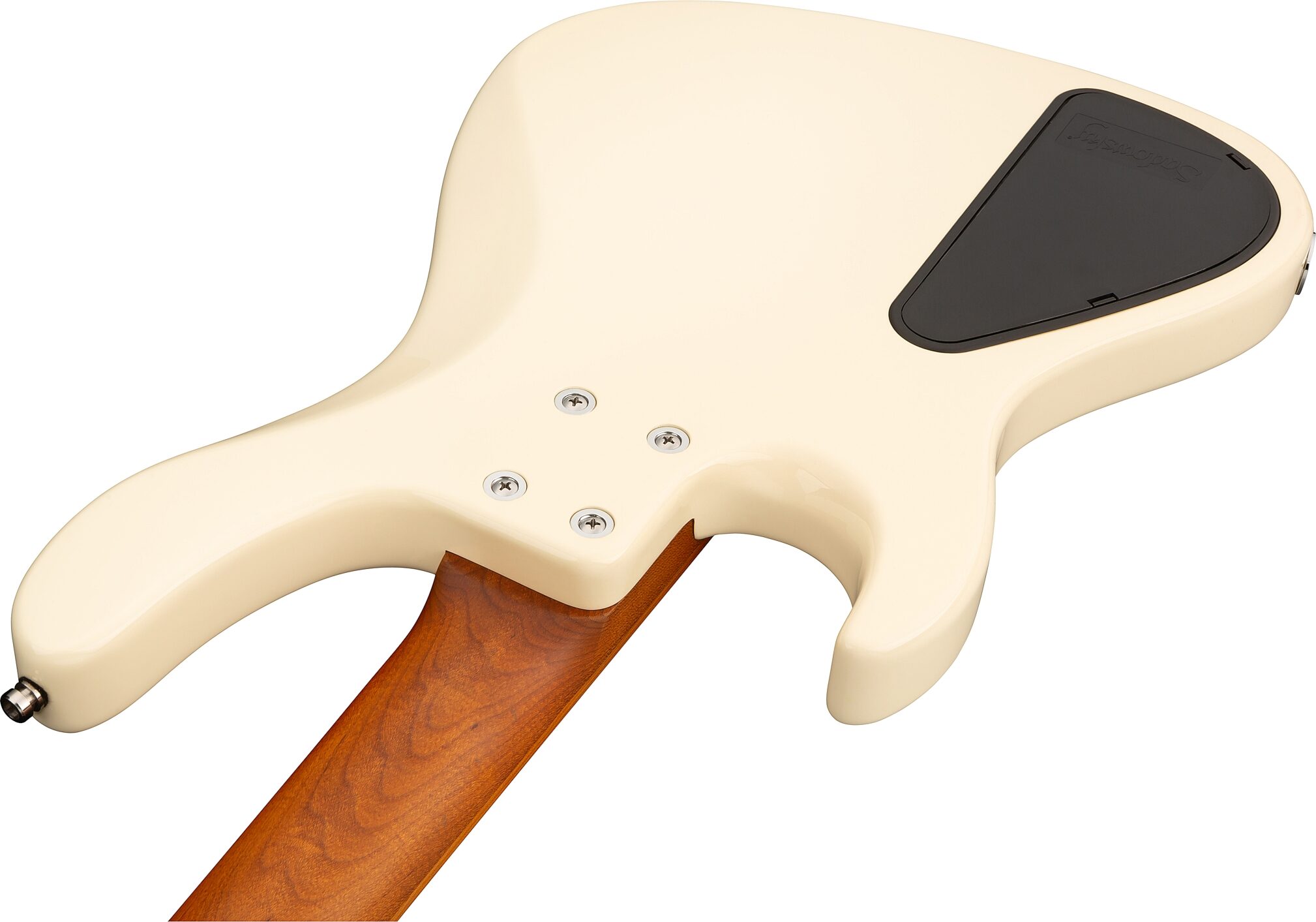 Sadowsky MetroExpress MS4 Modern Electric Bass, with Maple Fingerboard, Olympic White, Action Position Back