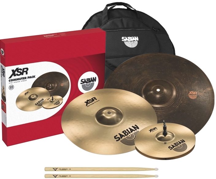 Sabian XSR Commuter Cymbal Pack, sabian