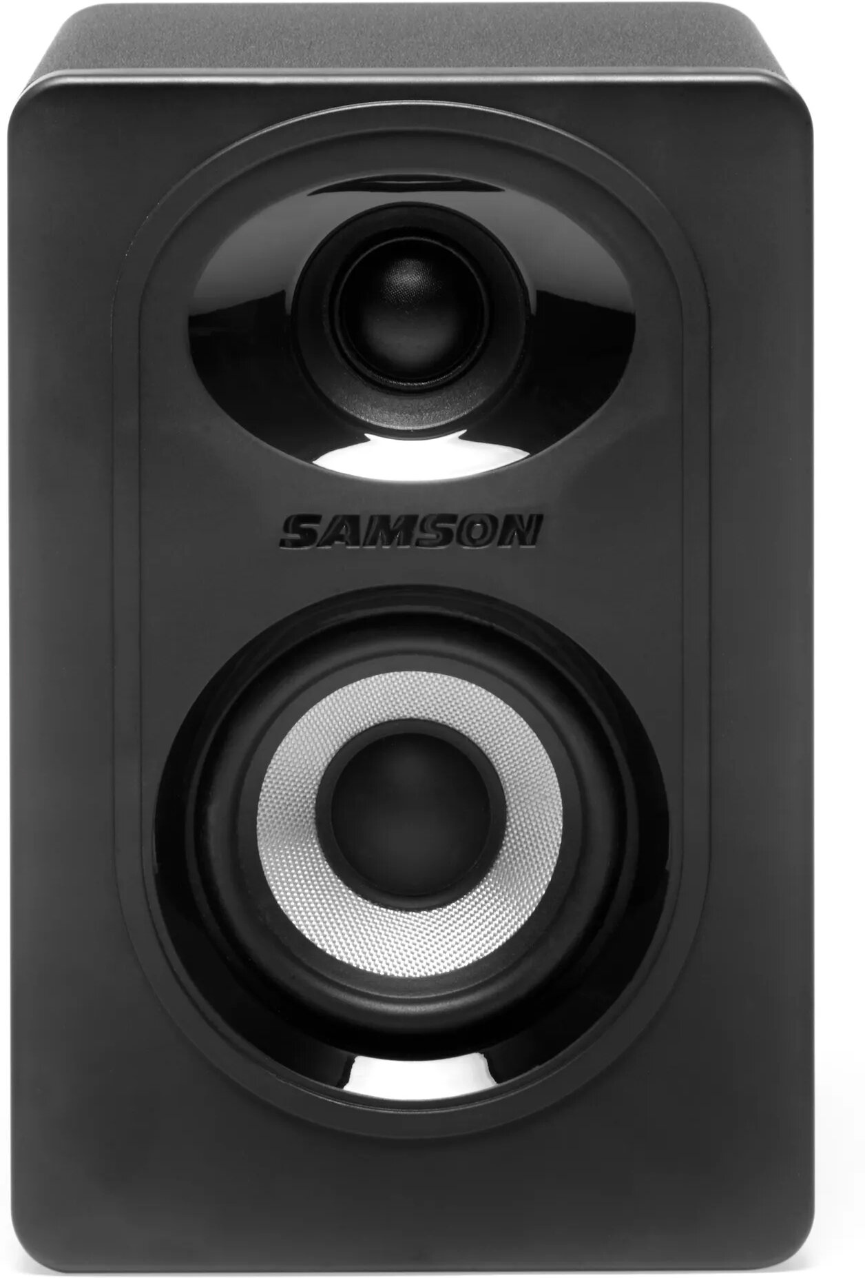 Samson MX3BT MediaOne Powered Studio Monitors, Pair, Action Position Back