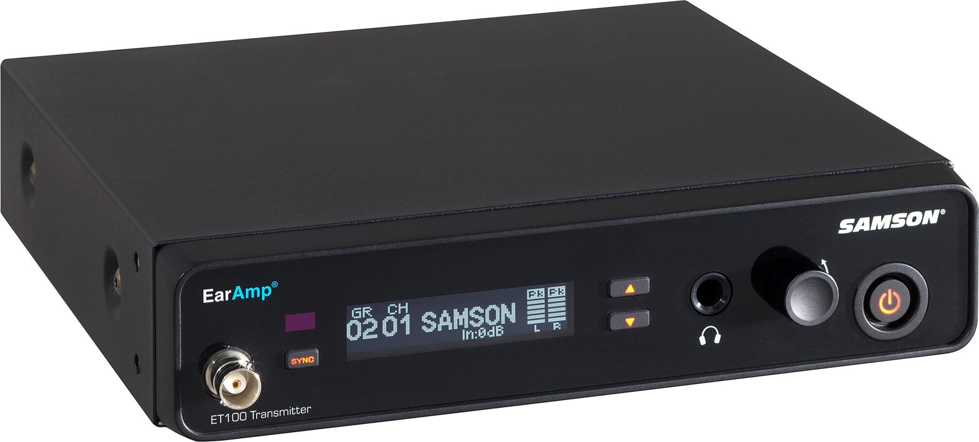 Samson EarAmp ER100 Wireless In-Ear Receiver, Band K, Action Position Back