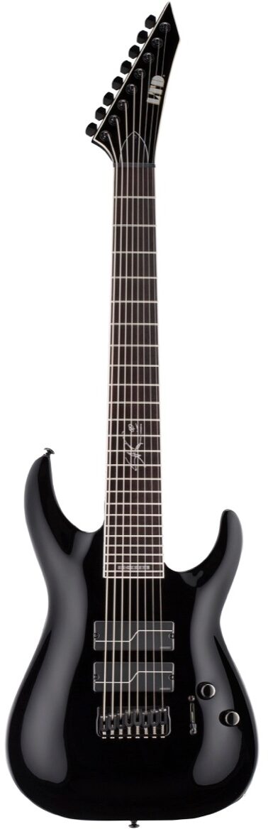 ESP LTD Stephen Carpenter SC-608B Baritone Electric Guitar, 8-String (with Case), Main