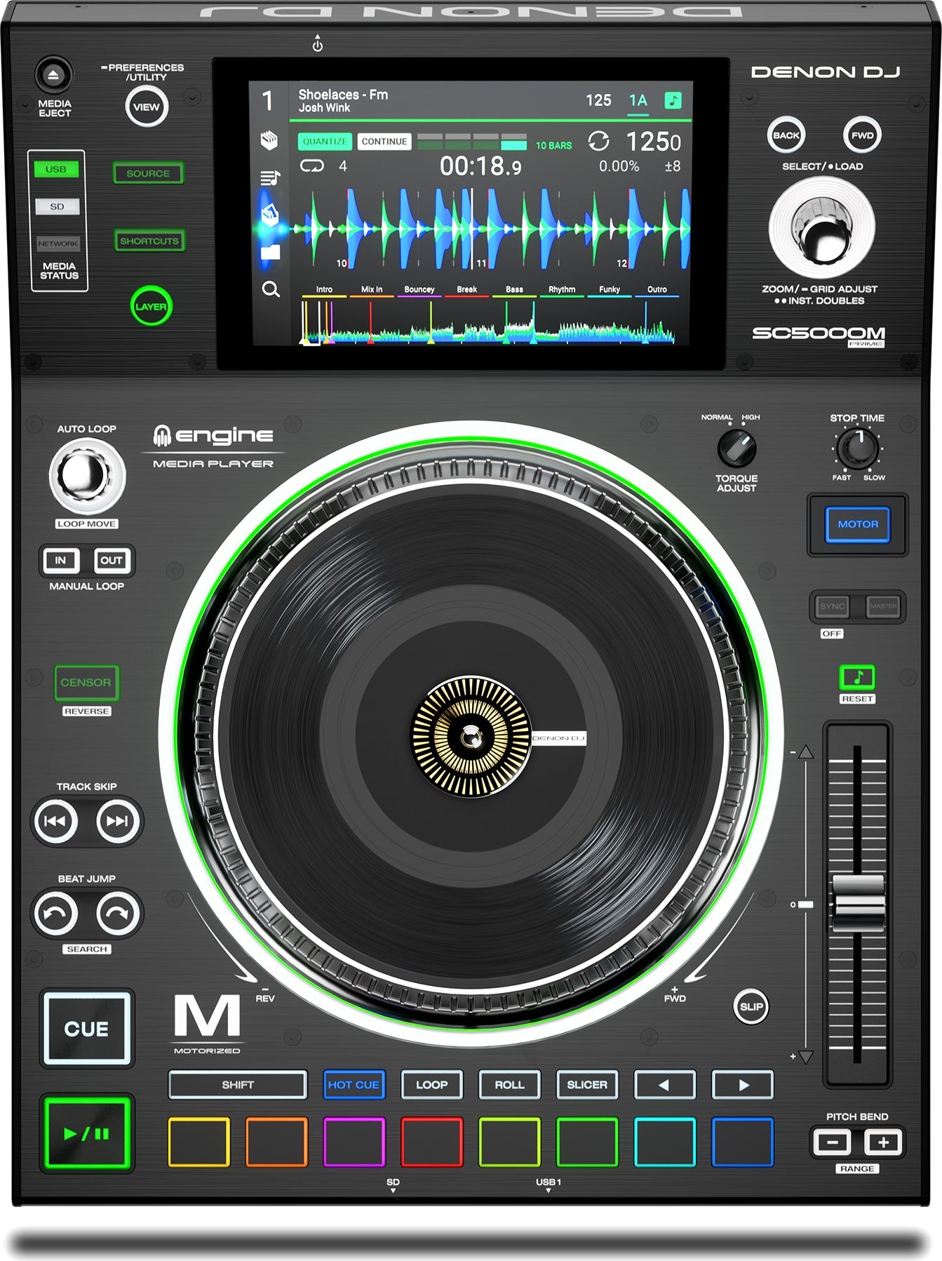 Denon DJ SC5000M Prime Professional Media Player | zZounds