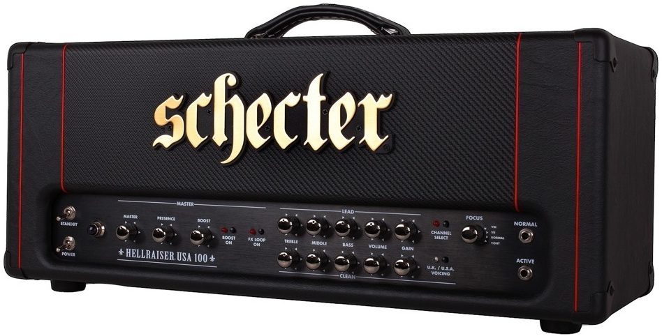 Schecter HR100-H Hellraiser USA Guitar Amplifier Head (100 Watts)