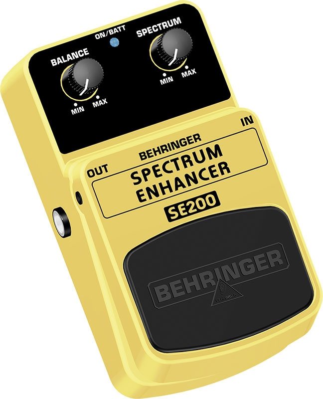 Behringer SE200 Spectrum Enhancer Pedal | zZounds