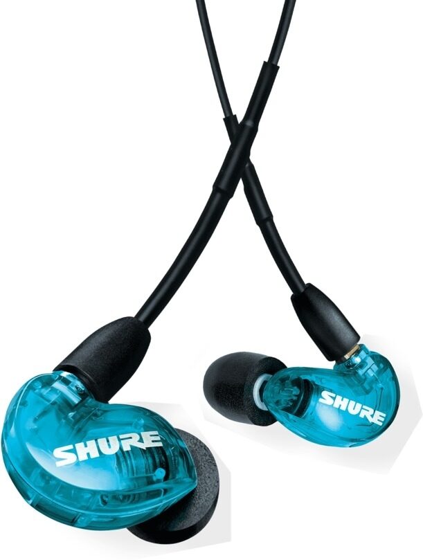 Shure AONIC 215 Sound Isolating Earphones, Blue, SE215DYBL+UNI, Main