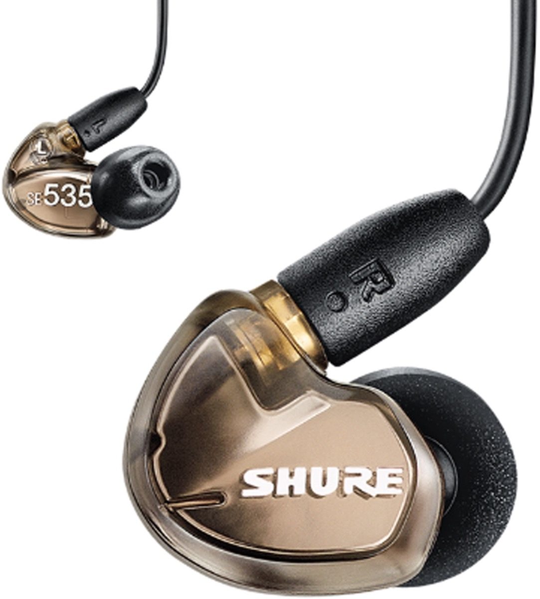 Shure SE535+UNI Sound Isolating Earphones | zZounds