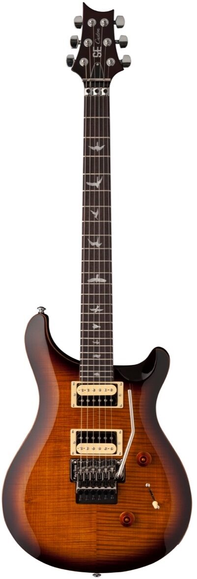 PRS Paul Reed Smith SE Floyd Custom 24 Electric Guitar, Tobacco Sunburst