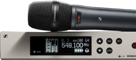 Sennheiser ew100 G4 e945 Vocal Wireless Microphone System