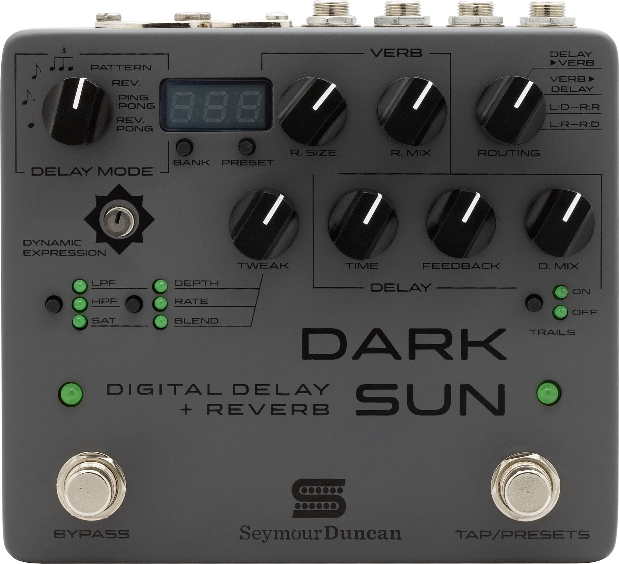 Seymour Duncan Dark Sun Digital Delay and Reverb Pedal | zZounds