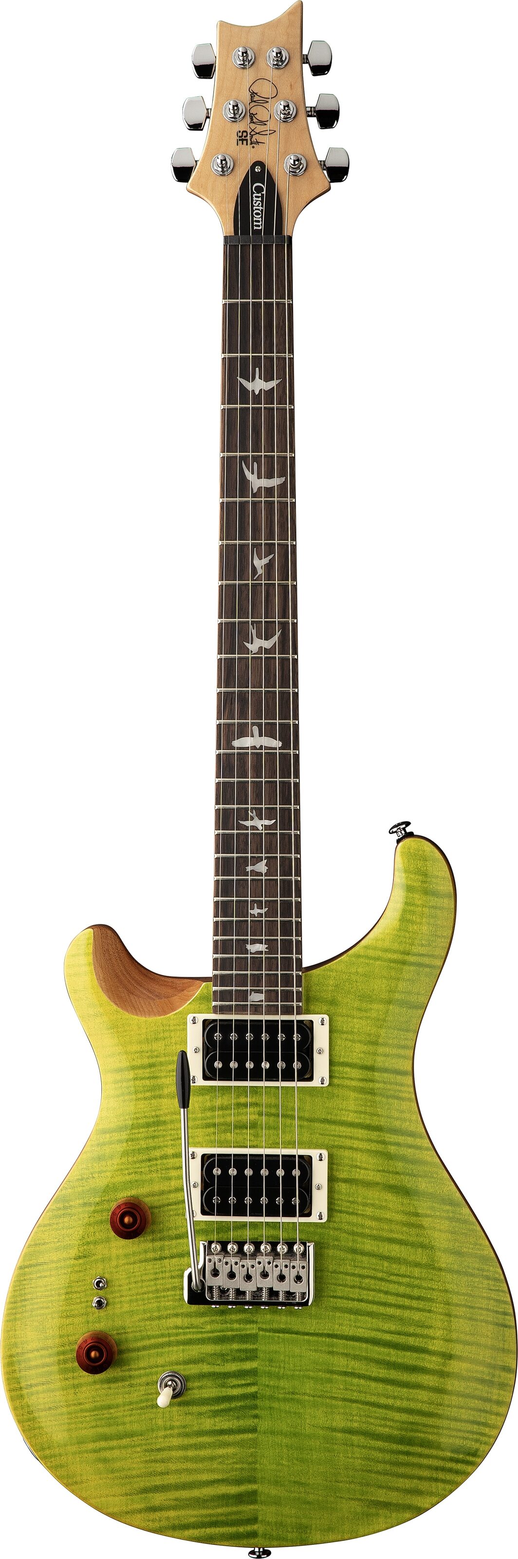 PRS Paul Reed Smith SE Custom 24-08 Electric Guitar, Left-Handed, Action Position Back