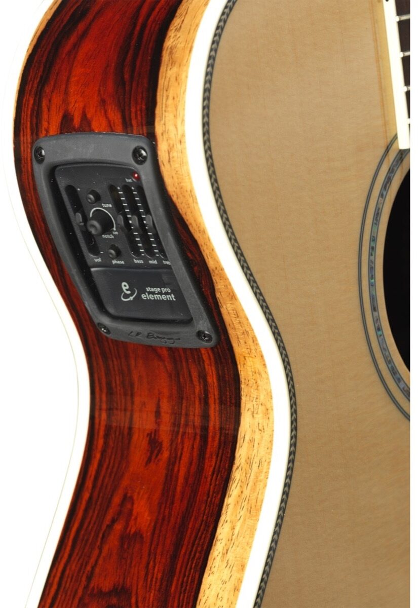 Breedlove Stage Exotic Concert CE Spruce Top Cocobolo Back and Sides Acoustic-Electric Guitar (with Gig Bag), Alt
