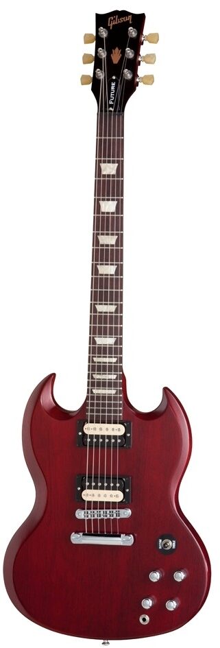 Gibson SG Future Tribute Min-ETune Electric Guitar, Heritage Cherry