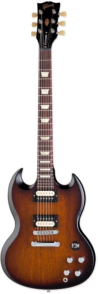 Gibson SG Future Tribute Min-ETune Electric Guitar, Vintage Sunburst