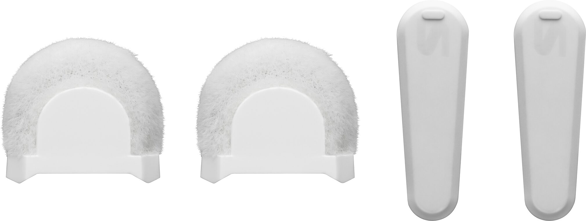 Shure AMV-LAV-WS/W-KIT MoveMic Accessory Kit, White, Action Position Back