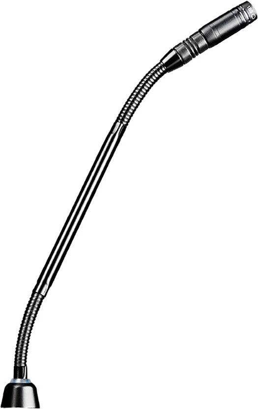 Shure Microflex MX410LPDF/S 10-inch Supercardioid Dualflex Gooseneck Microphone, 10 inch, Action Position Front
