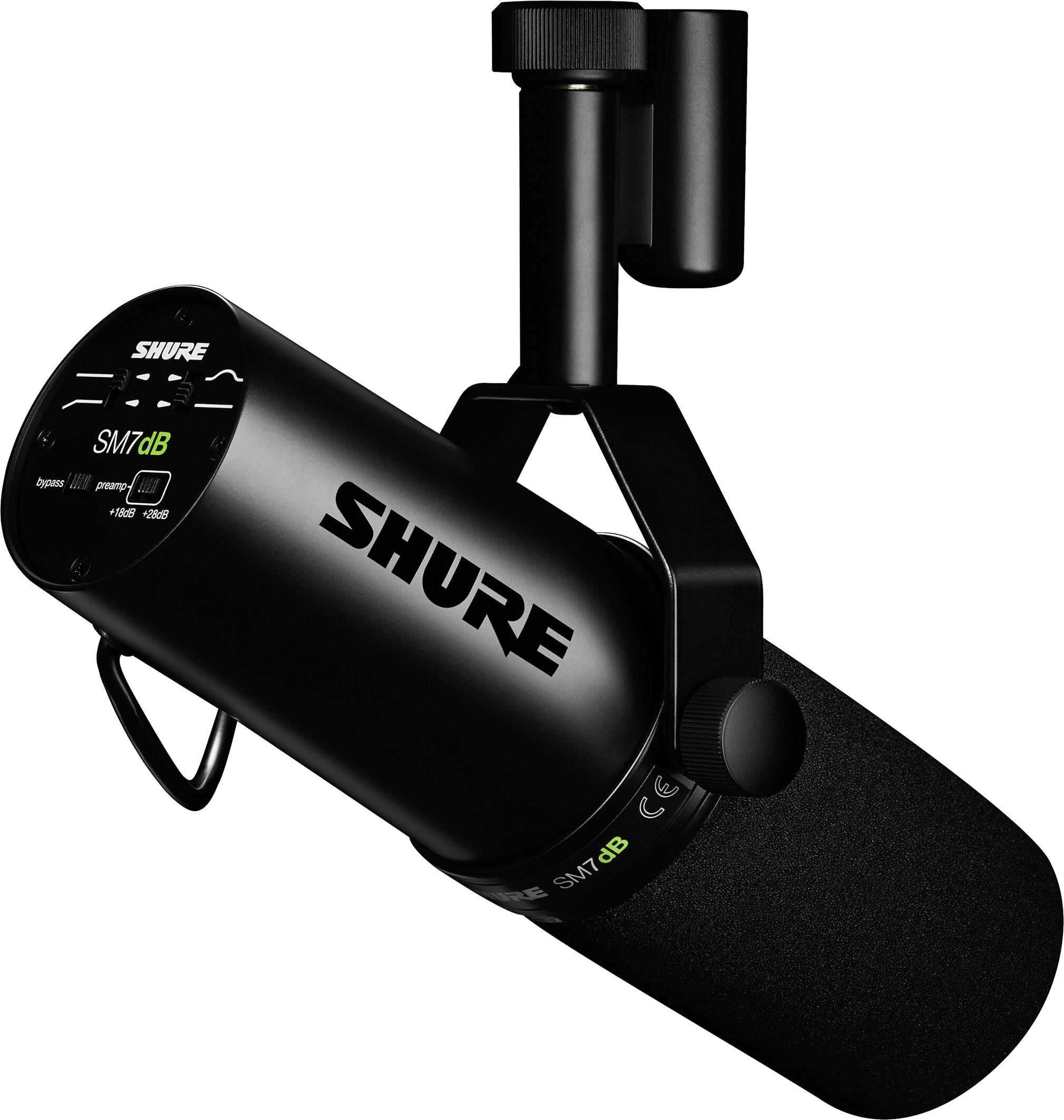 Shure SM7B Dual Broadcast Microphone tourPack with Boom Arm and BYFP ipCase