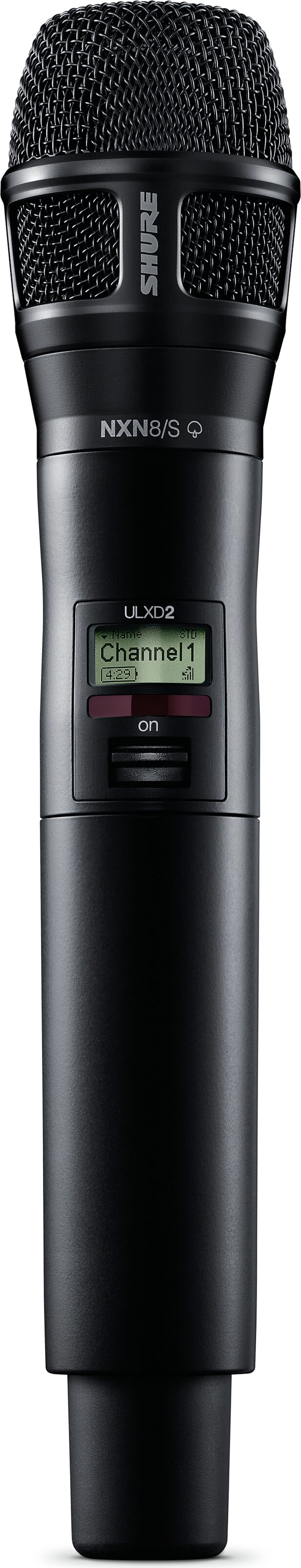Shure ULXD2/N8SB Handheld Wireless Transmitter with Nexadyne 8/S Microphone Capsule, Main