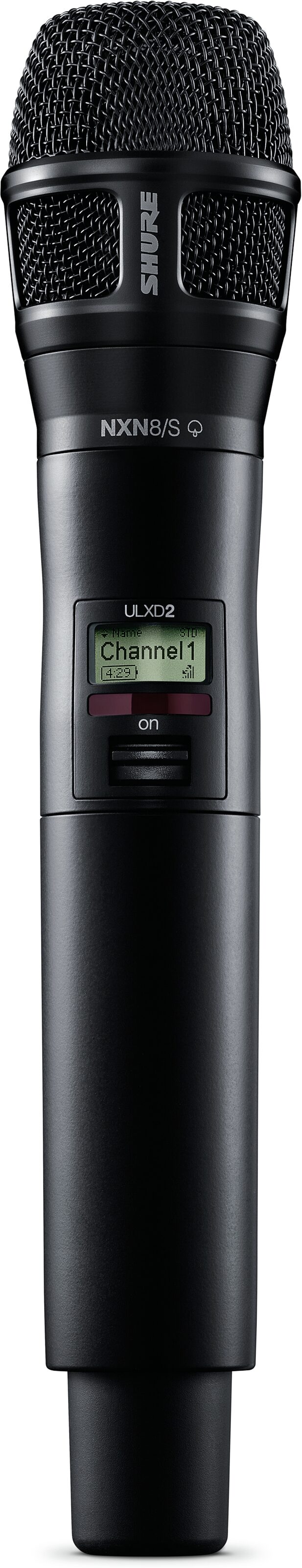 Shure ULXD2/N8SB Nexadyne 8/S Transmitter, Band G50, Action Position Front