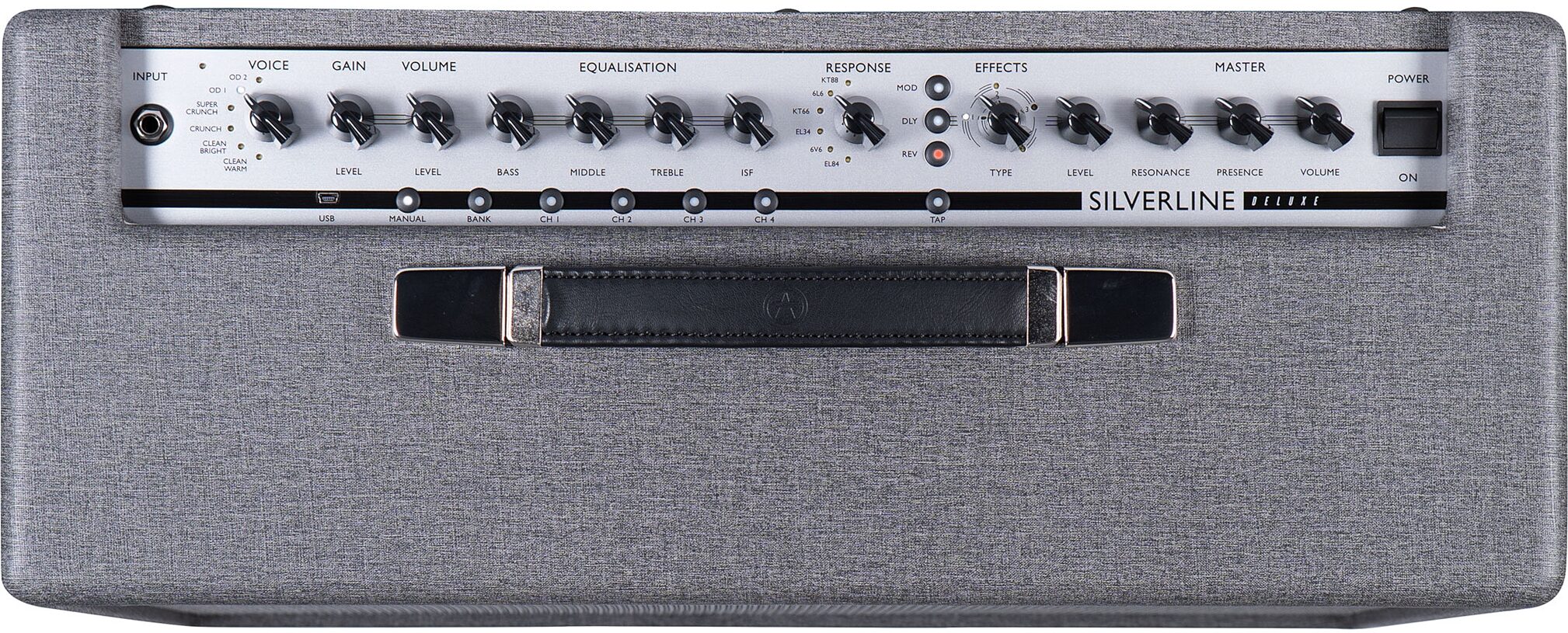 Blackstar Silverline Deluxe Modeling Guitar Combo Amplifier (100 Watts, 1x12"), Action Position Back