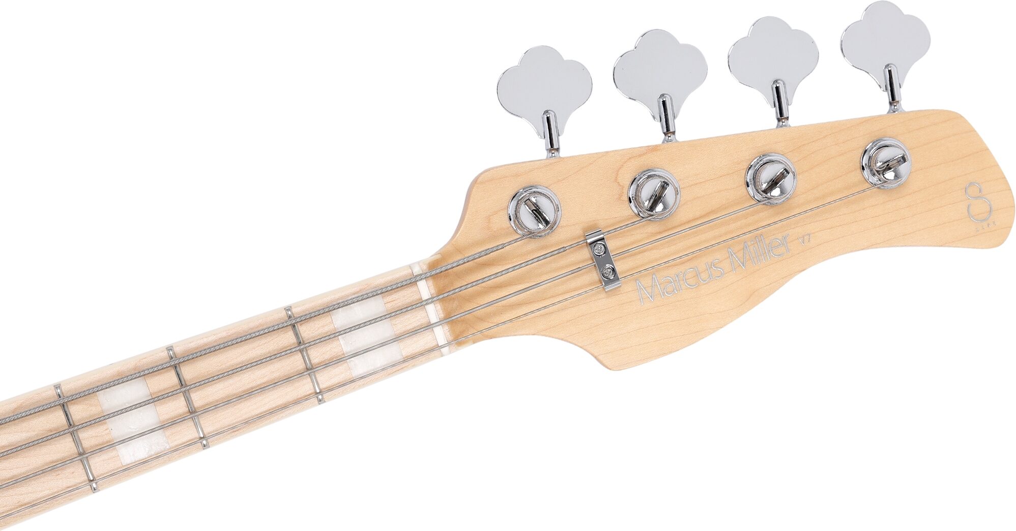 Sire Marcus Miller V7 Swamp Ash Reissue Electric Bass, Translucent Green, Open Box (Very Good), Action Position Back
