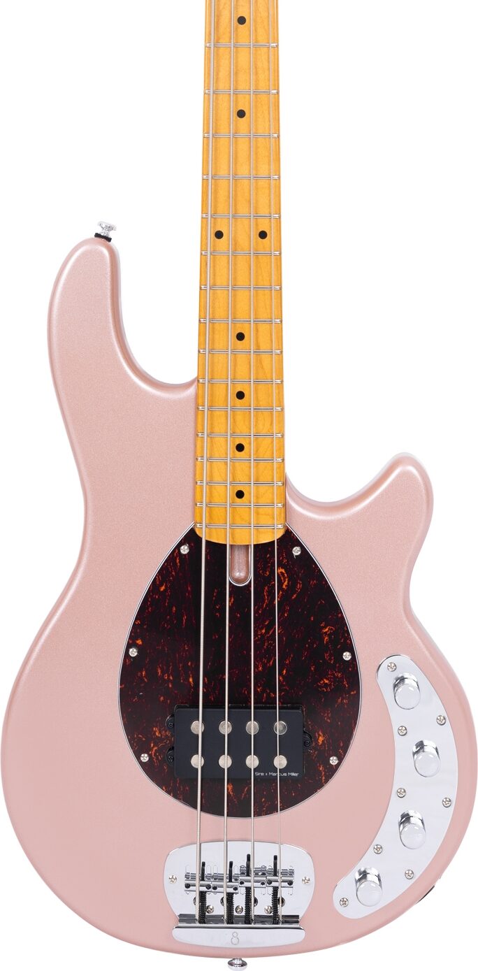 Sire Marcus Miller Z3 Electric Bass, Rose Gold, Action Position Back