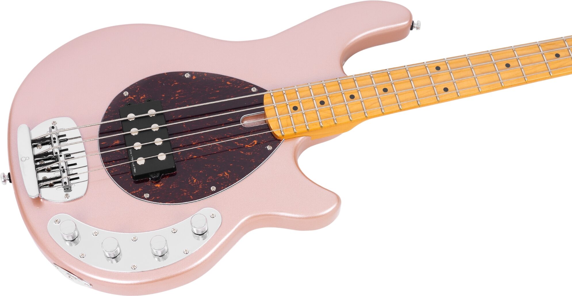 Sire Marcus Miller Z3 Electric Bass, Rose Gold, Action Position Back