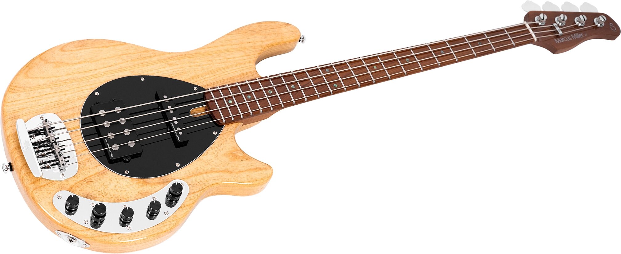 Sire Marcus Miller Z7 Electric Bass, Natural, Action Position Back