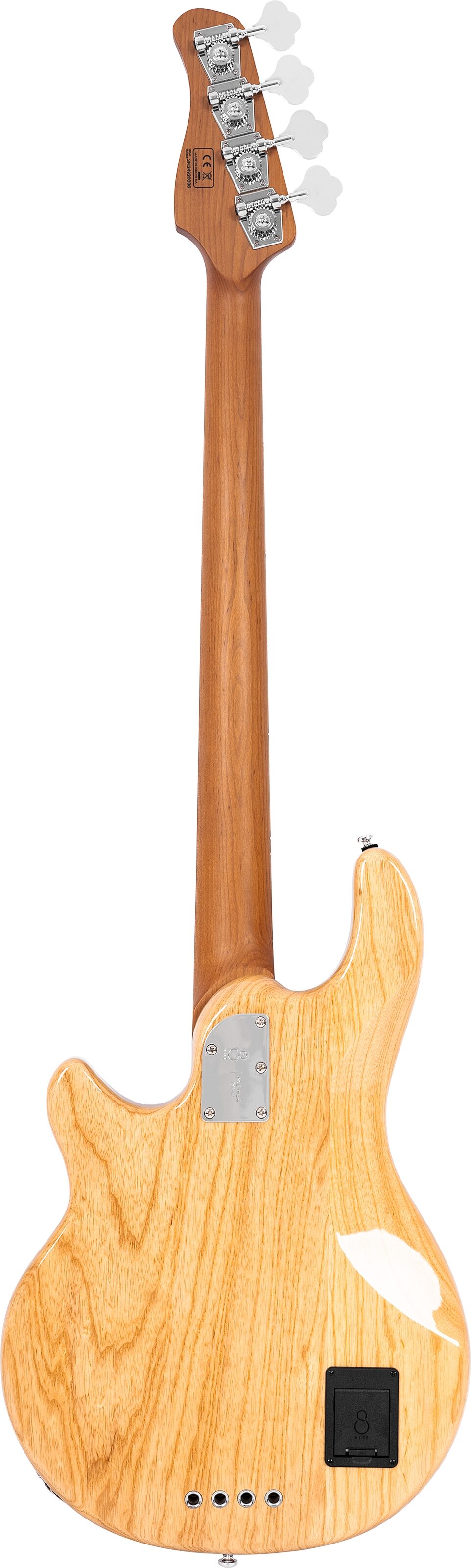 Sire Marcus Miller Z7 Electric Bass, Natural, Action Position Back