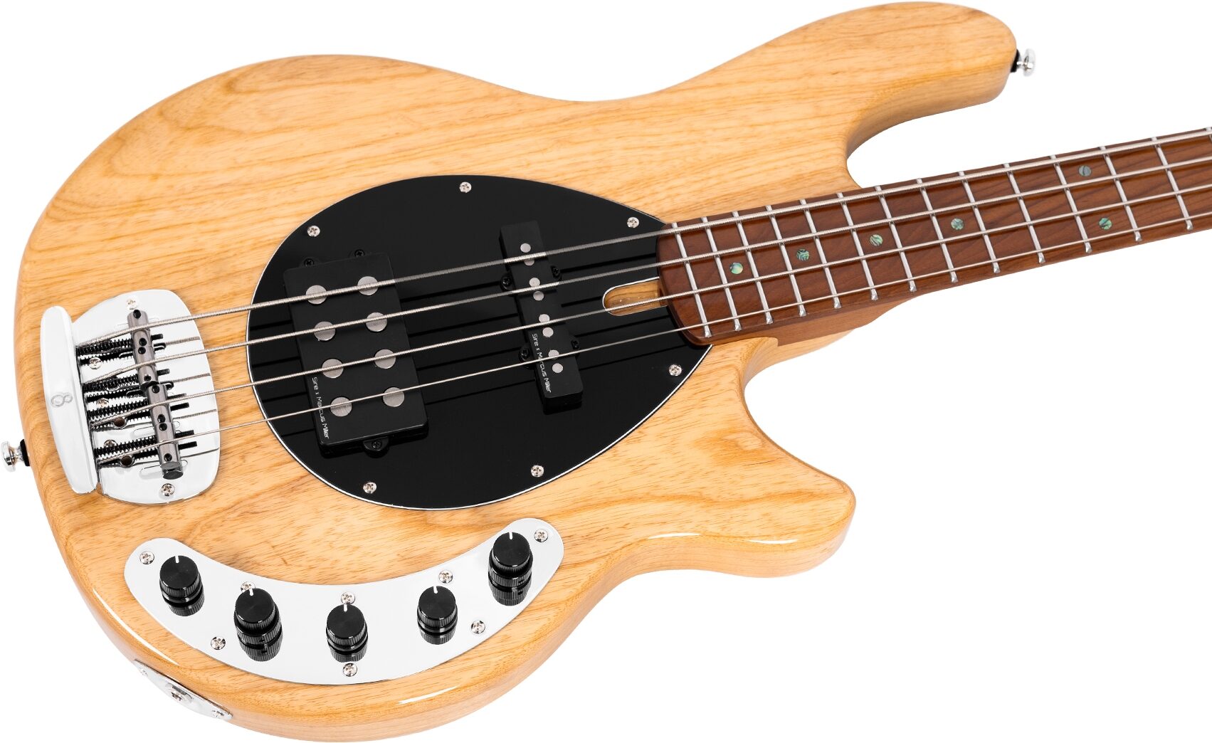 Sire Marcus Miller Z7 Electric Bass, Natural, Action Position Back